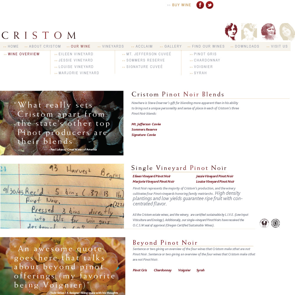 Cristom_Website_Design-Wine-Oerview